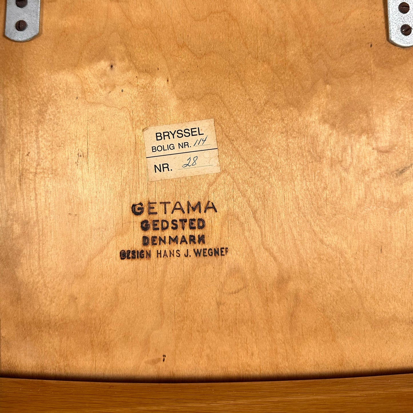 Vintage GE525 chair by Hans Wegner for Getama