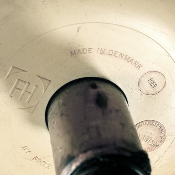 Vintage Model 3113 Swivel Office Chair from 1969 by Arne Jacobsen for Fritz Hansen