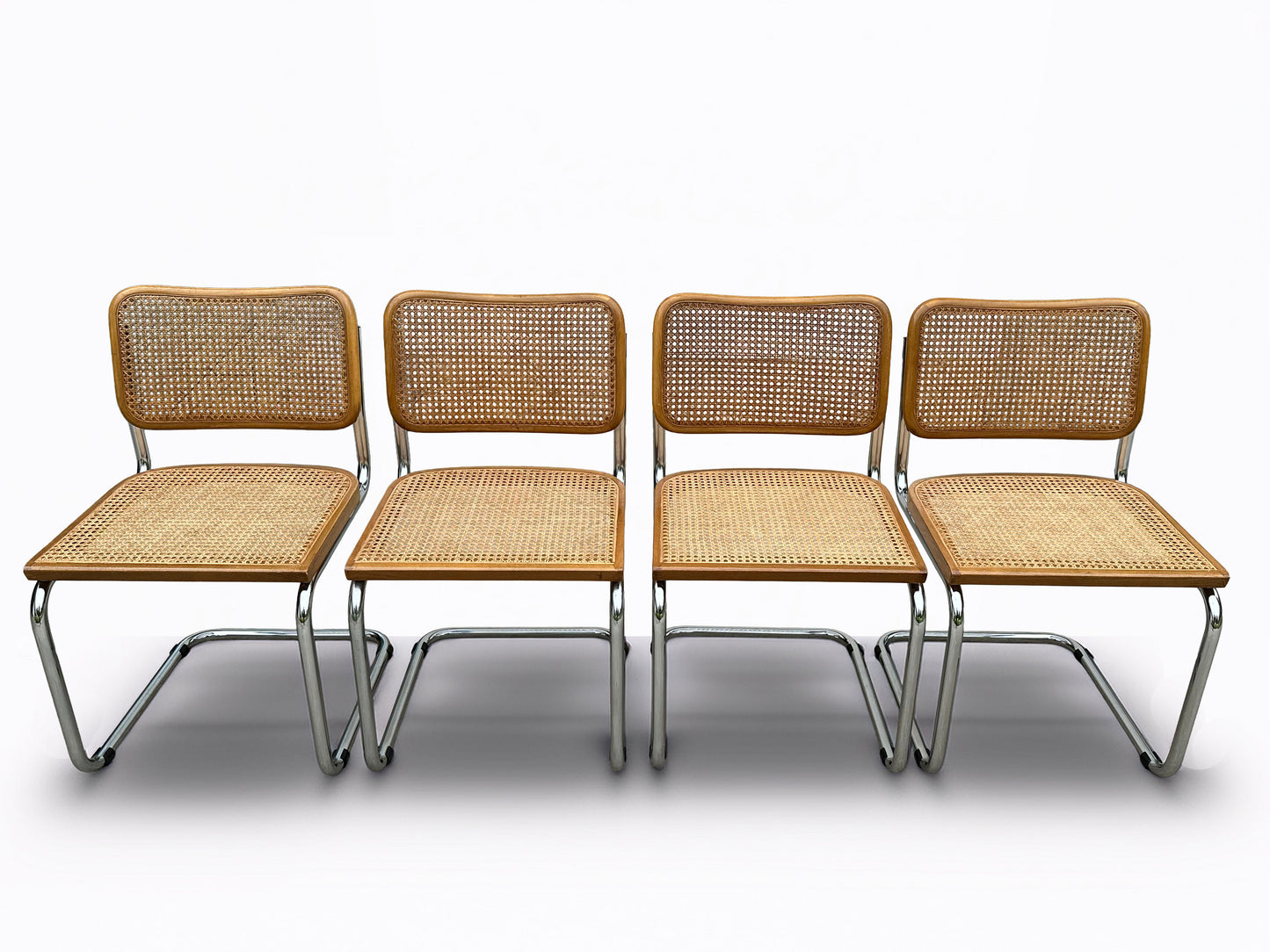 Set of 4 Vintage Cesca-Style Chairs