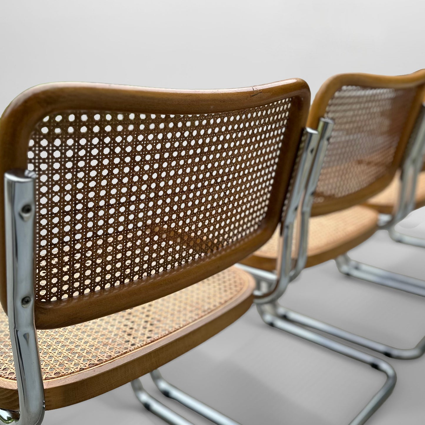 Set of 4 Vintage Cesca-Style Chairs