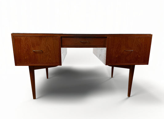 Large vintage mid-century modern desk