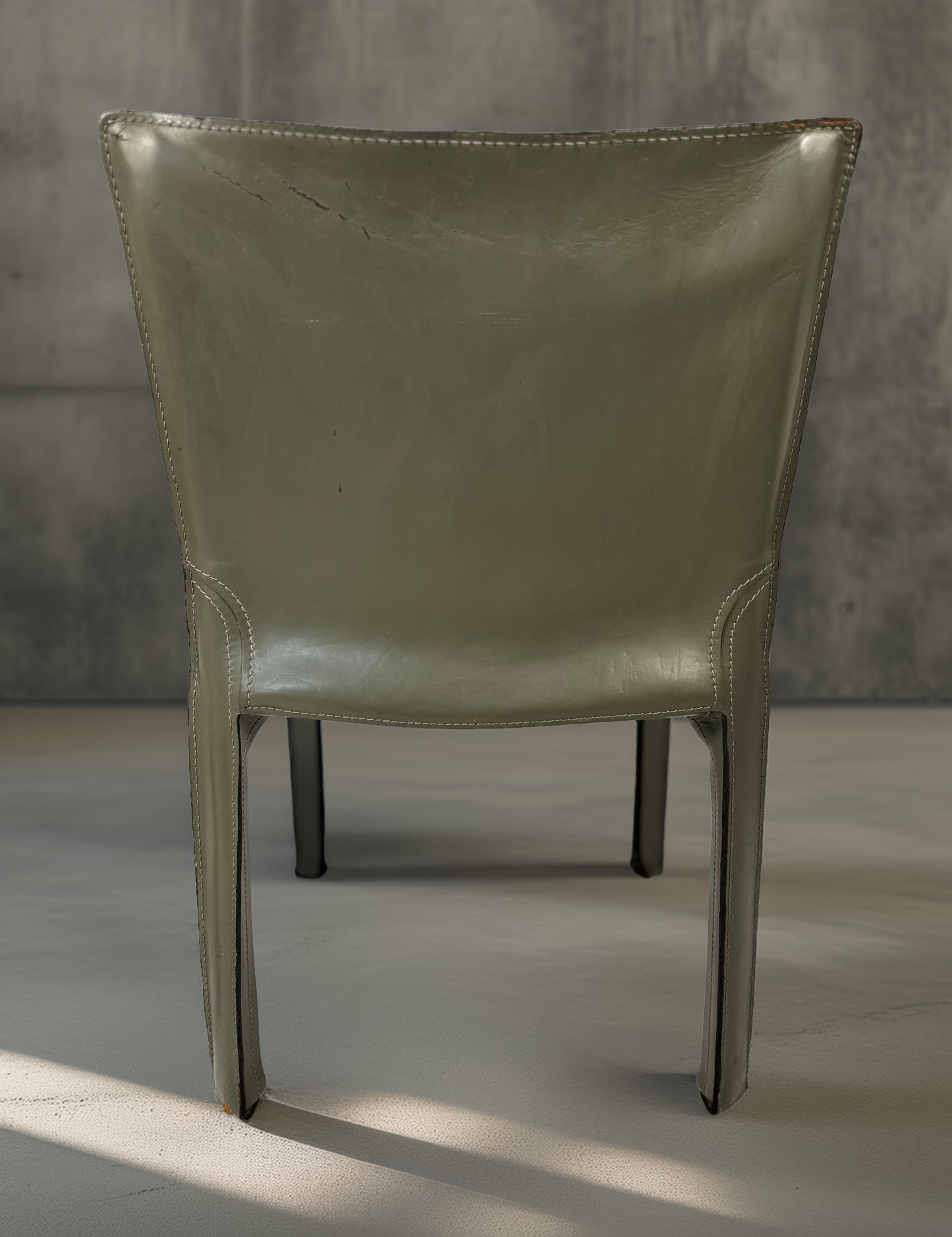 1990s 2x 412 Cab Chair by Mario Bellini for Cassina