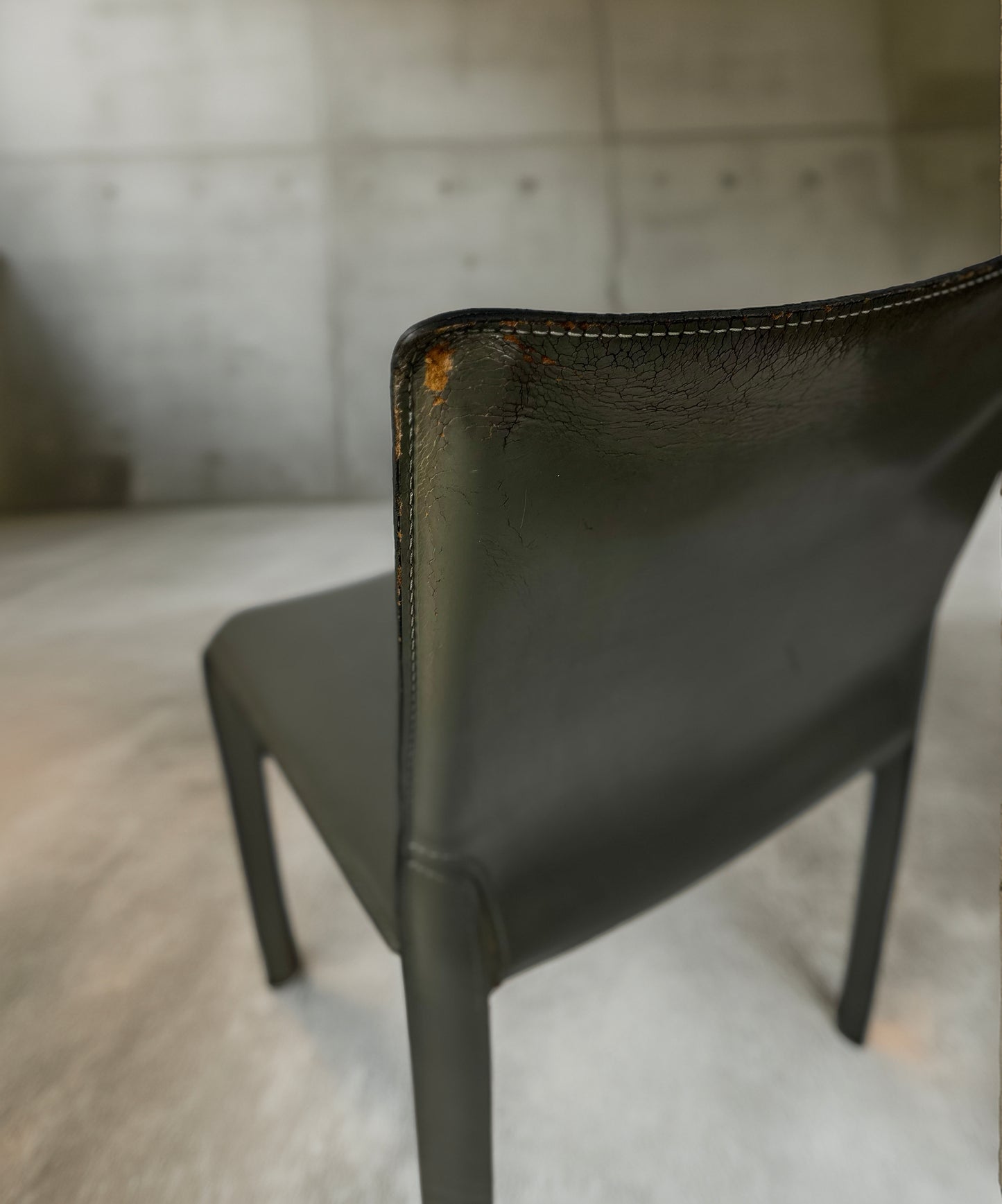 1990s 2x 412 Cab Chair by Mario Bellini for Cassina
