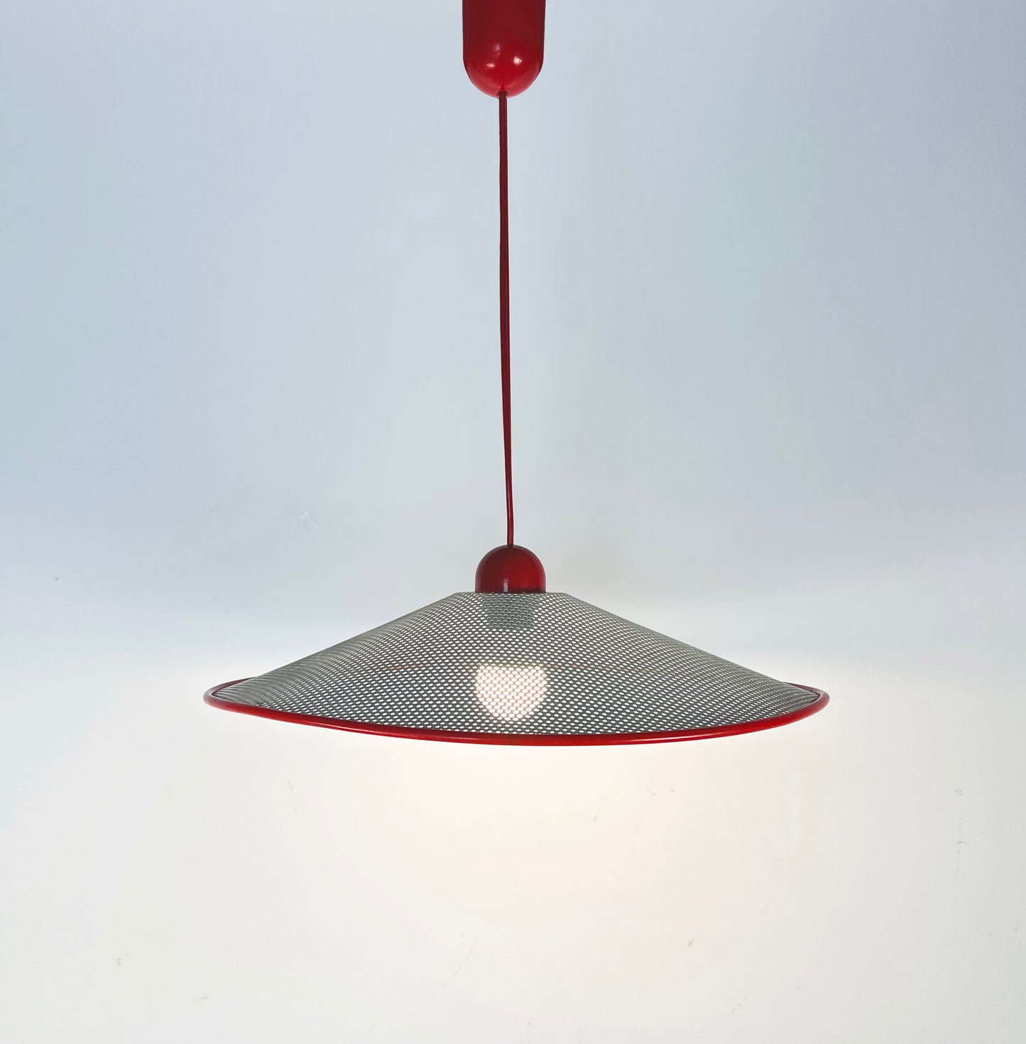 Vintage 80s Italian pendant lamp