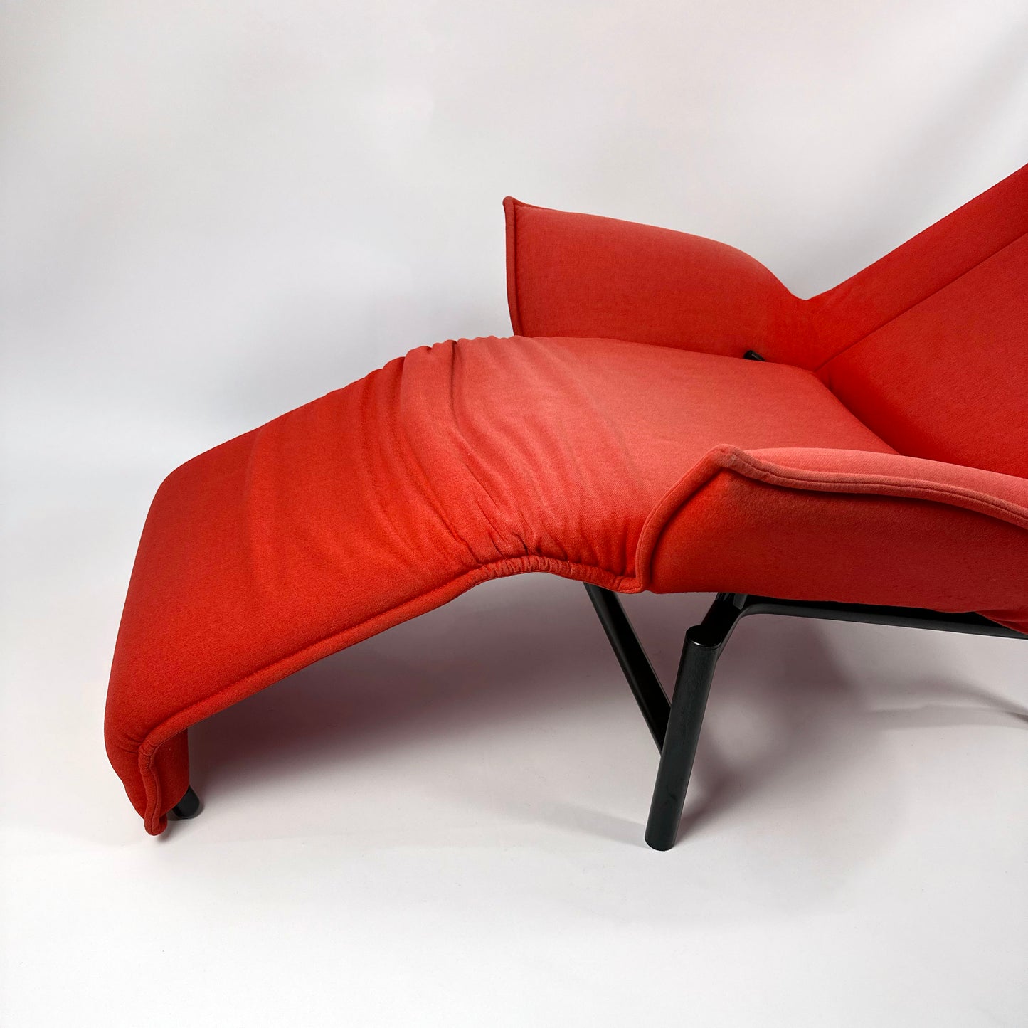 Vintage Red Veranda Chair by Vico Magistretti