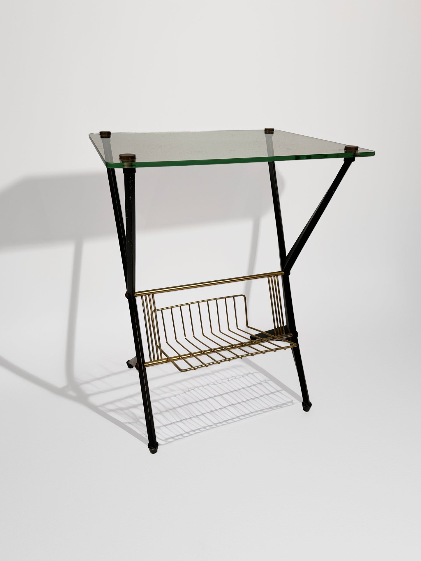 1950s Italian side table attributed to Angelo Ostuni