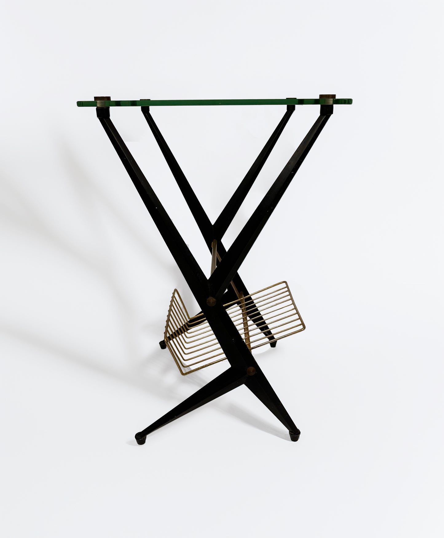 1950s Italian side table attributed to Angelo Ostuni