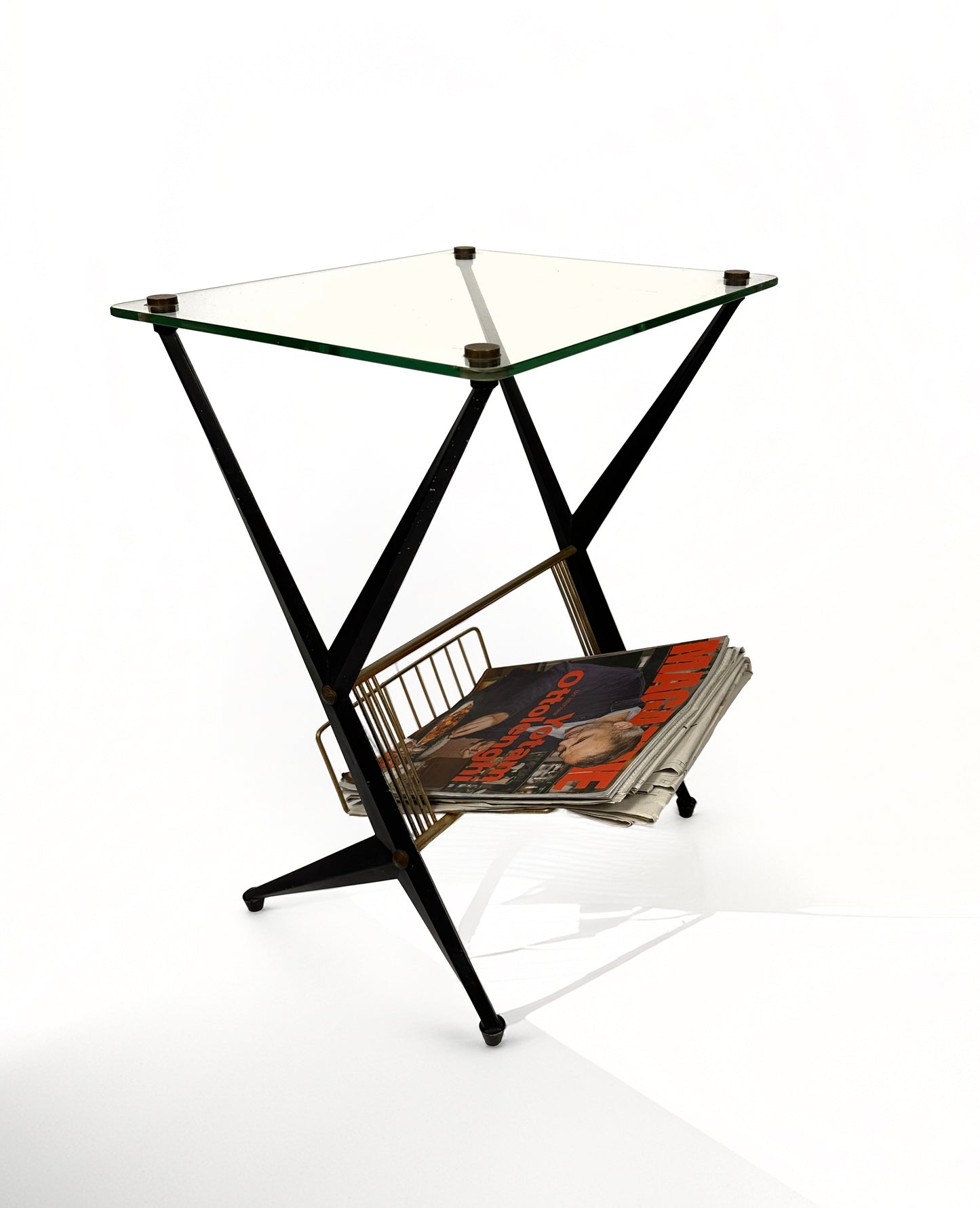1950s Italian side table attributed to Angelo Ostuni